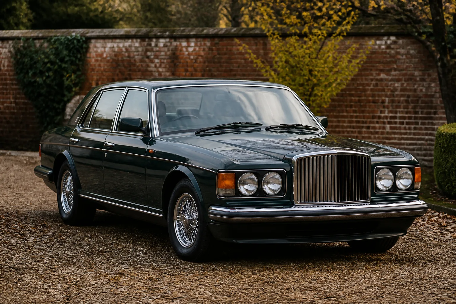 A Bentley from the mulsanne and the big saloons group